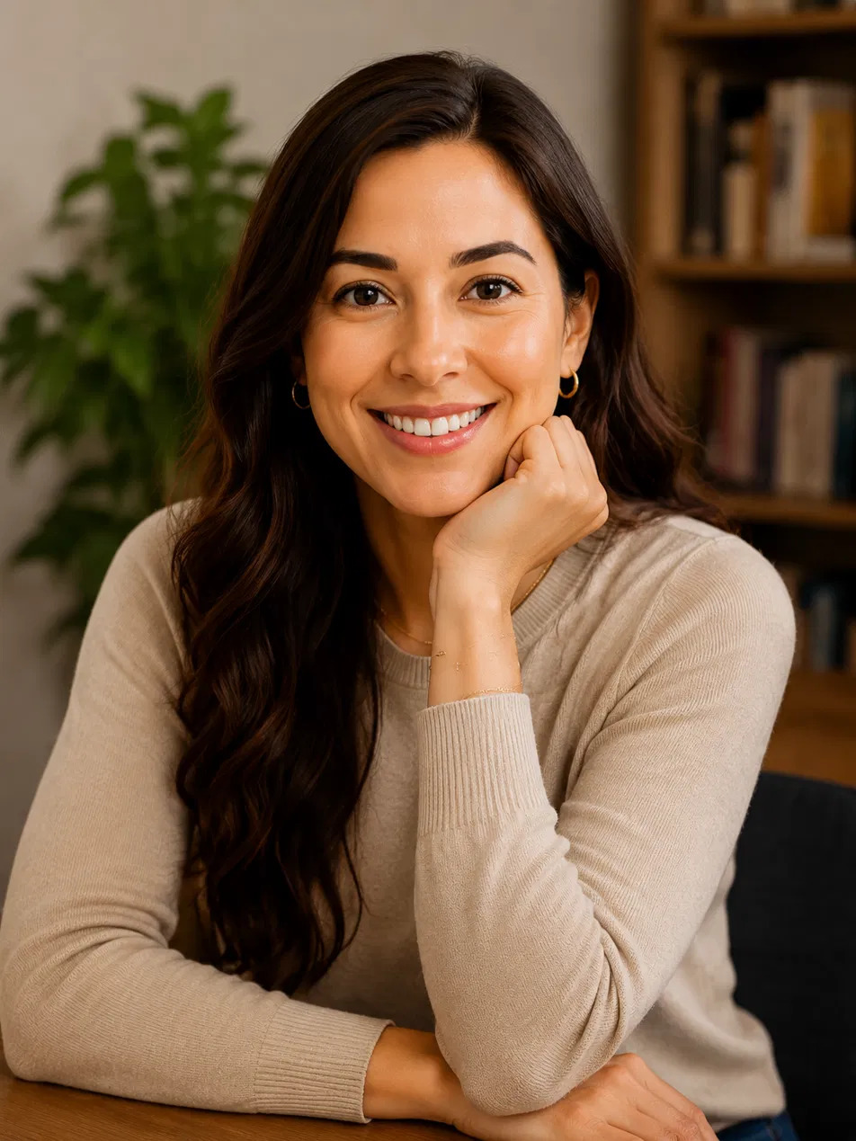 Carolina Mendoza, autora del cuaderno