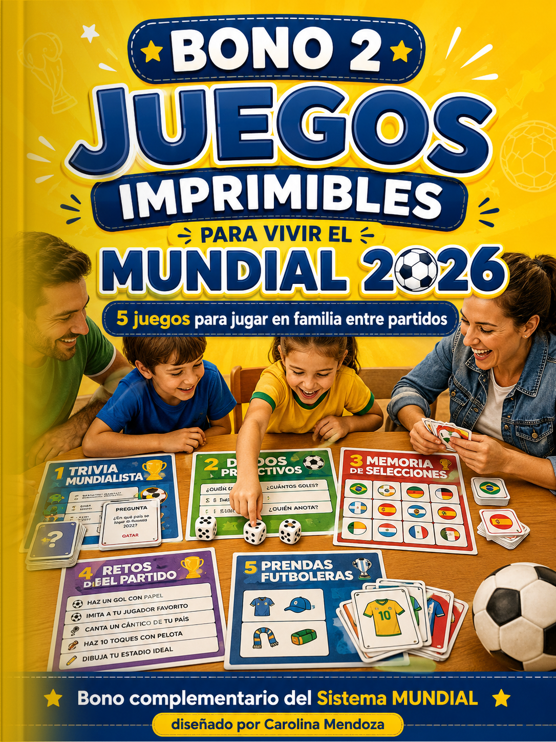 Calendario imprimible del Mundial 2026