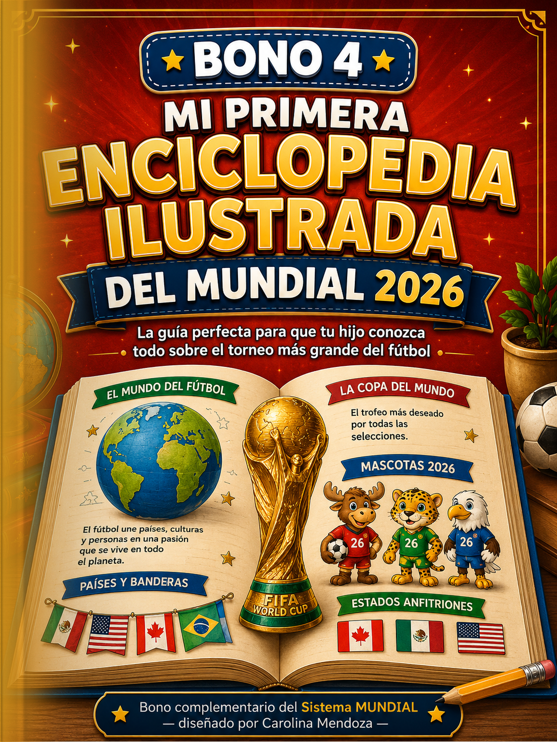 Mi Primera Enciclopedia Ilustrada del Mundial 2026